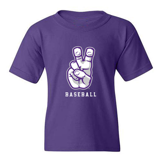TCU - NCAA Baseball : Maverik Maddux - Classic Shersey Youth T-Shirt-0