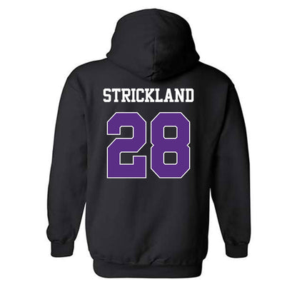 TCU - NCAA Football : Micah Strickland - Classic Shersey Hooded Sweatshirt-1