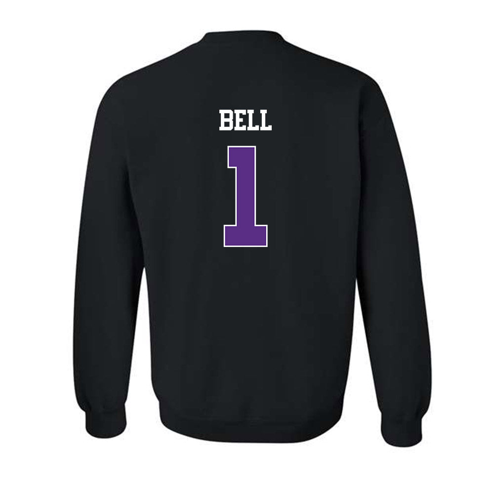 TCU - NCAA Baseball : Jack Bell - Classic Shersey Crewneck Sweatshirt-1
