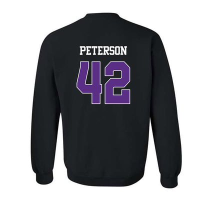 TCU - NCAA Football : Sebastian Peterson - Classic Shersey Crewneck Sweatshirt-1