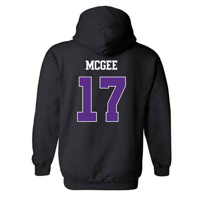 TCU - NCAA Football : DeVondre McGee - Classic Shersey Hooded Sweatshirt-1