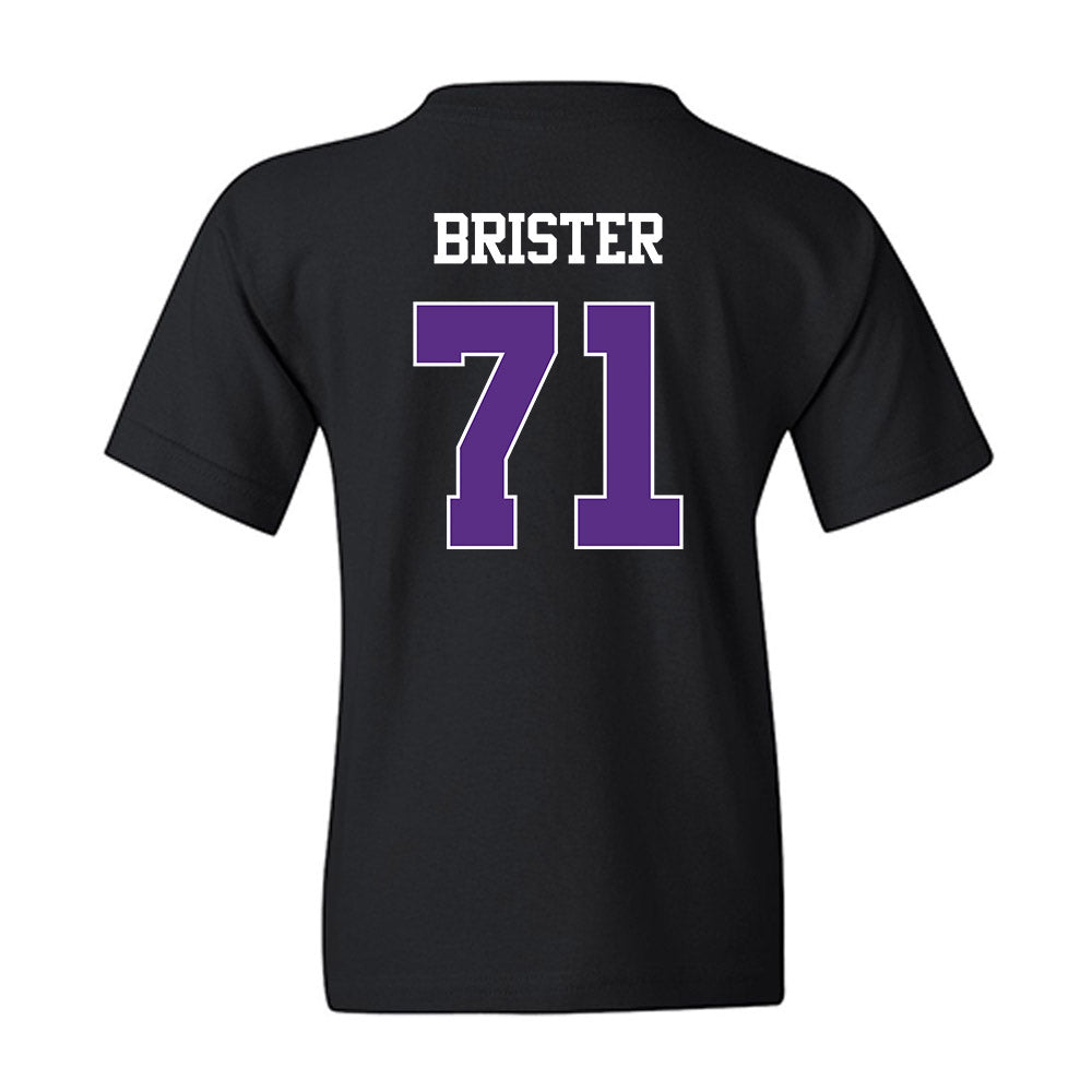TCU - NCAA Football : Creece Brister - Classic Shersey Youth T-Shirt-1