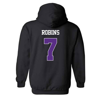 TCU - NCAA Women's Volleyball : Reese Robins - Classic Shersey Hooded Sweatshirt-1