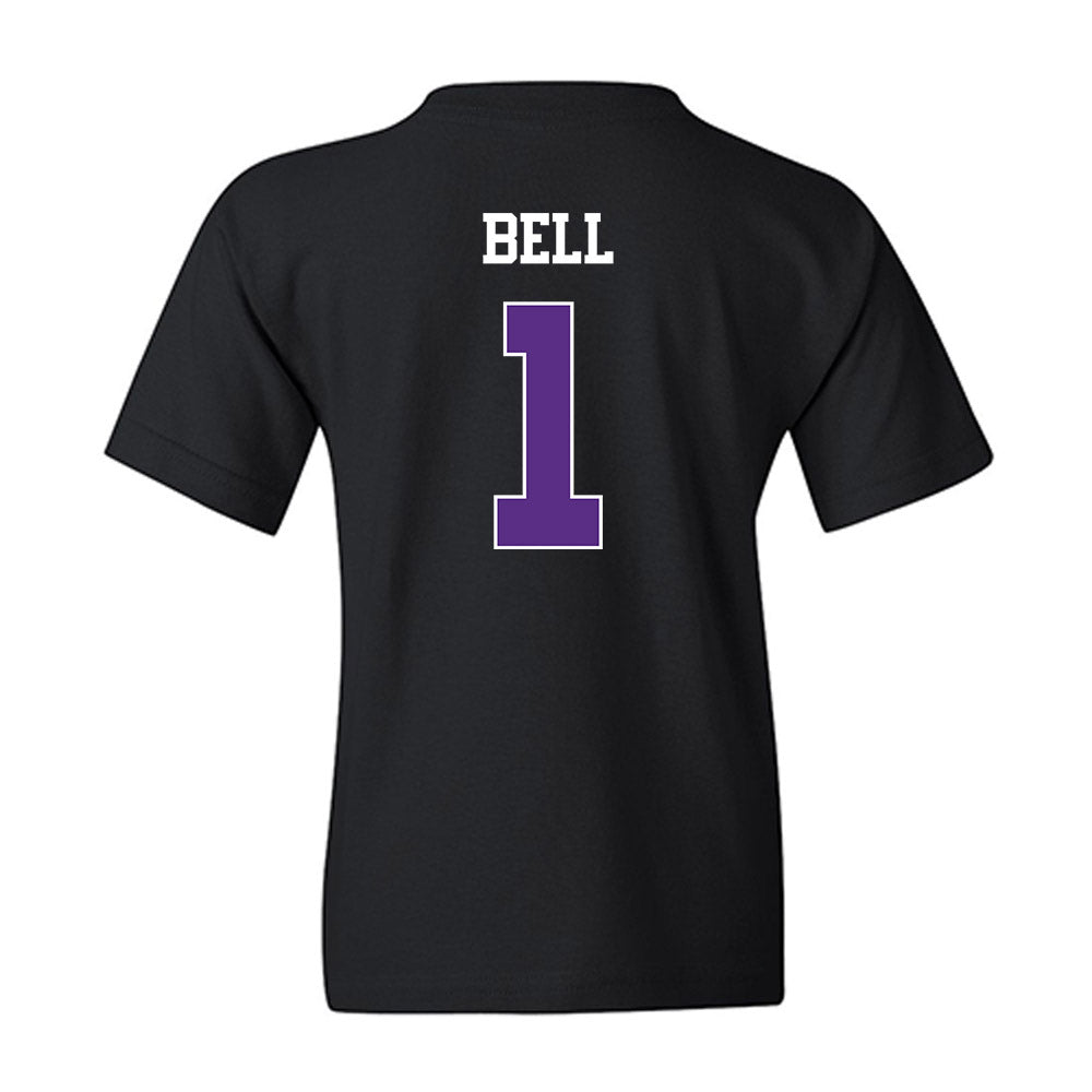 TCU - NCAA Baseball : James Bell - Classic Shersey Youth T-Shirt-1
