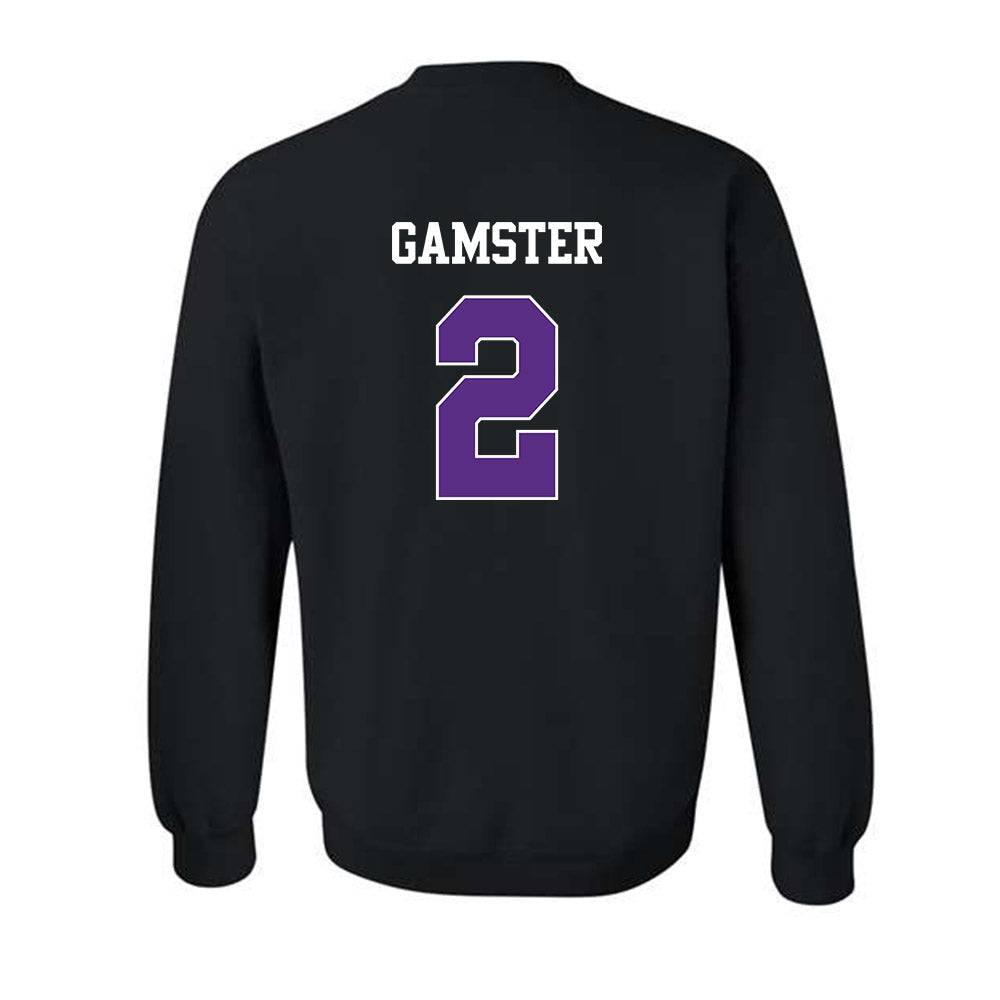 TCU - NCAA Baseball : Preston Gamster - Classic Shersey Crewneck Sweatshirt-1