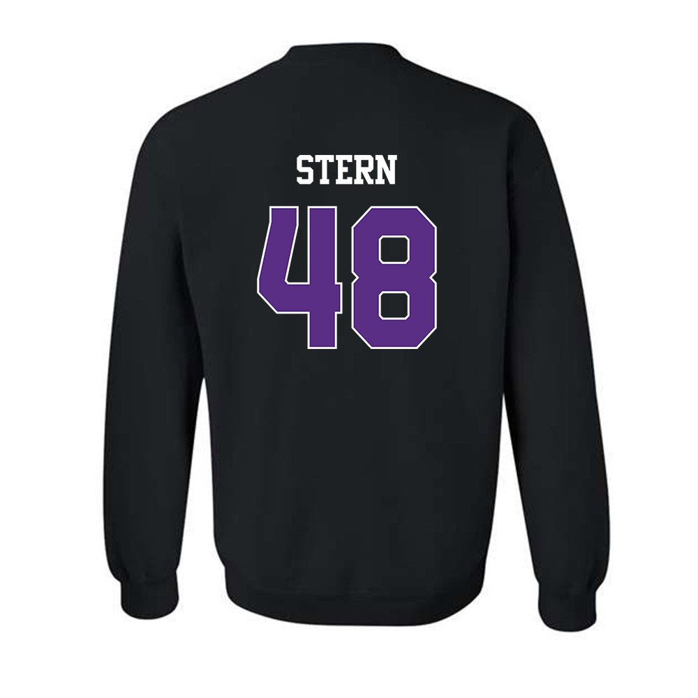 TCU - NCAA Baseball : Nate Stern - Classic Shersey Crewneck Sweatshirt-1