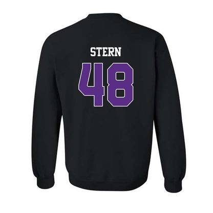 TCU - NCAA Baseball : Nate Stern - Classic Shersey Crewneck Sweatshirt-1