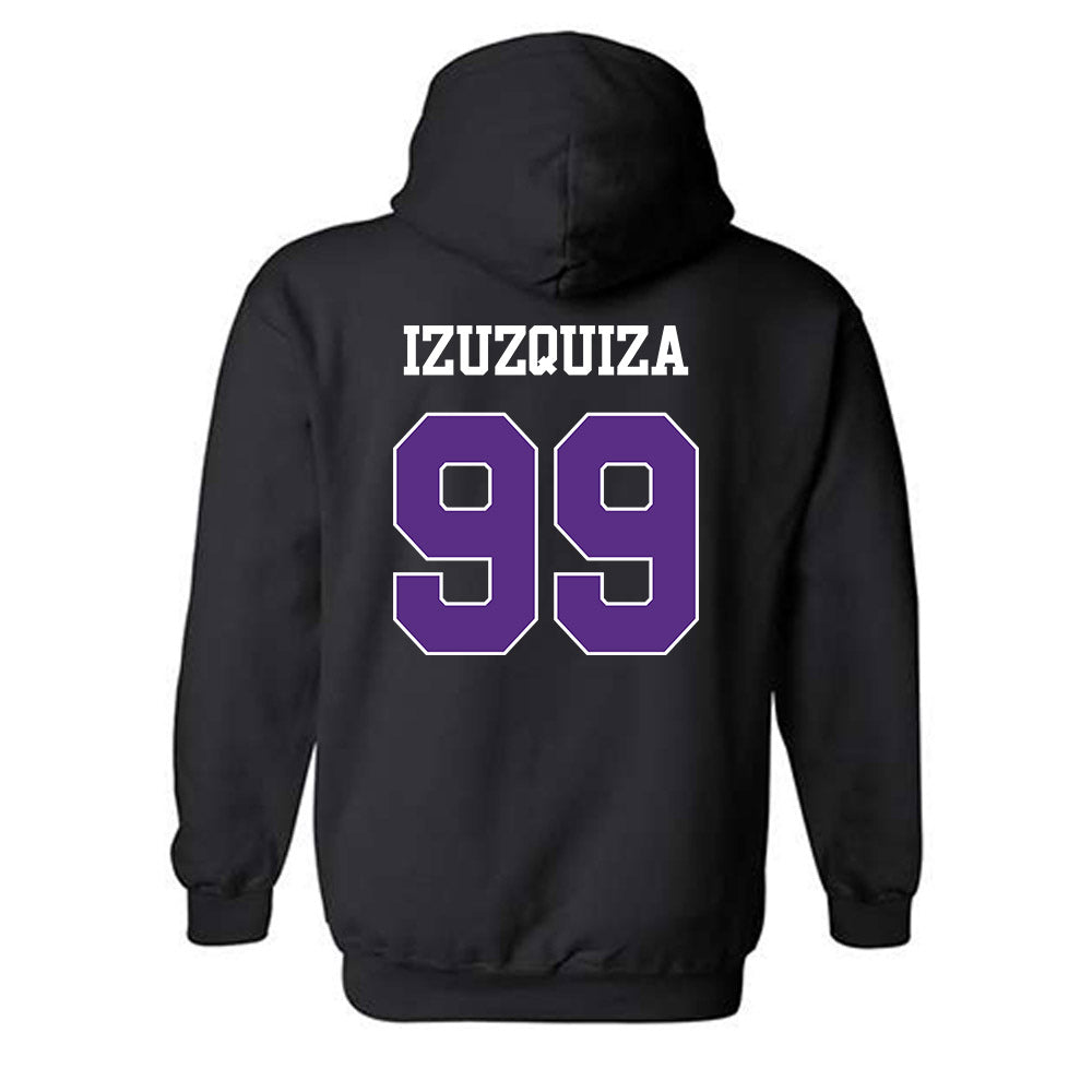 TCU - NCAA Beach Volleyball : Sofia Izuzquiza - Classic Shersey Hooded Sweatshirt-1