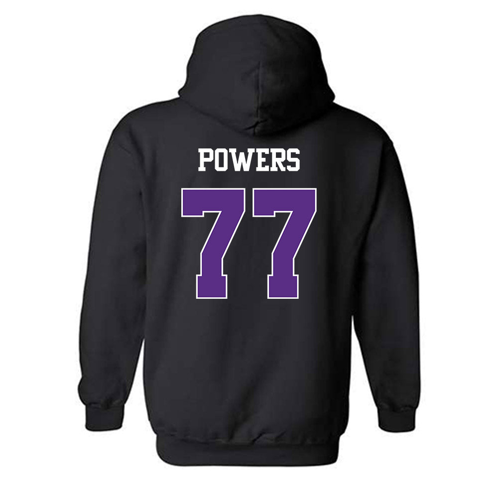 TCU - NCAA Football : Cooper Powers - Classic Shersey Hooded Sweatshirt-1