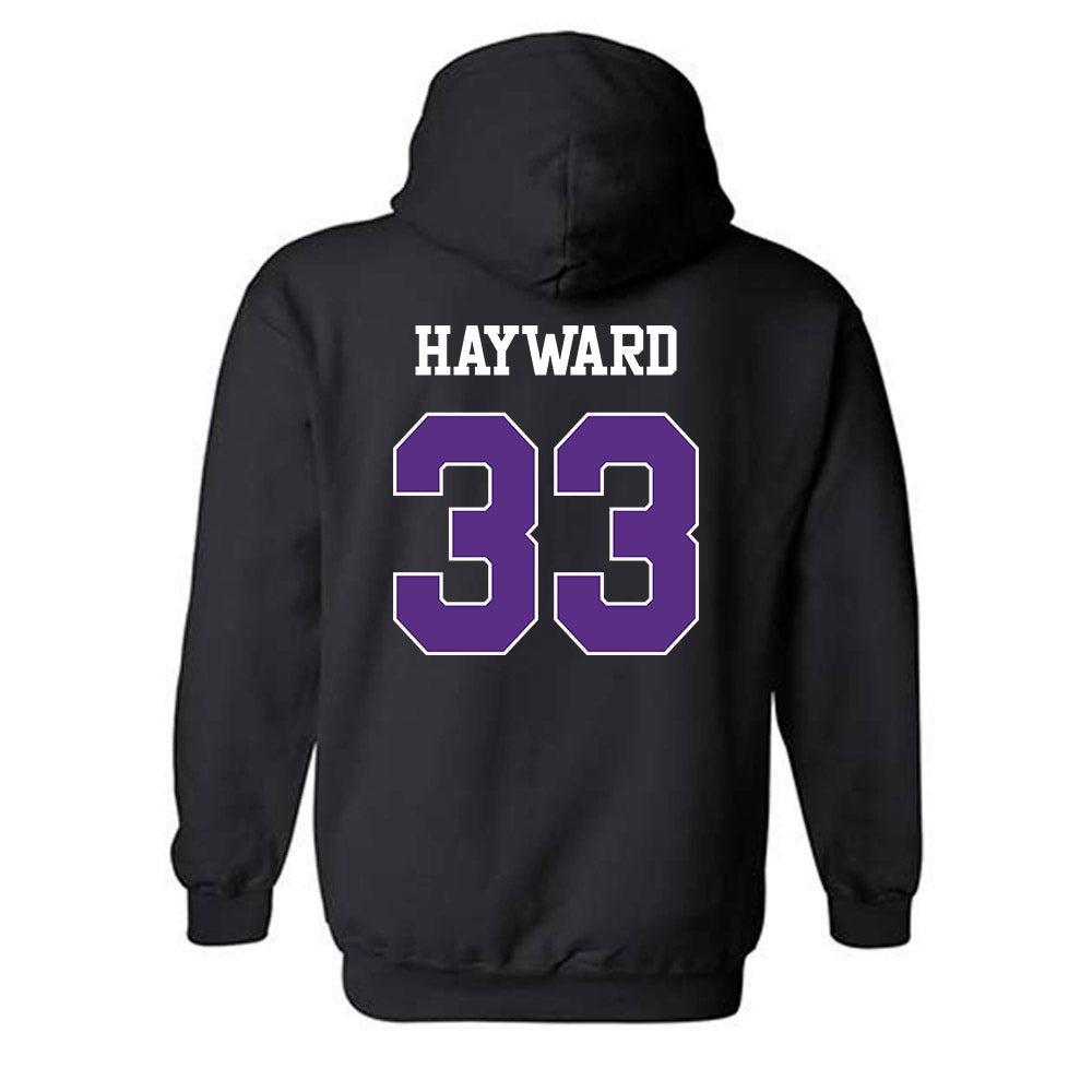 TCU - NCAA Football : Koron Hayward - Classic Shersey Hooded Sweatshirt-1