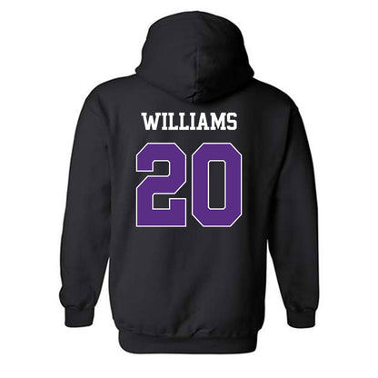 TCU - NCAA Football : Anthony Williams - Classic Shersey Hooded Sweatshirt-1