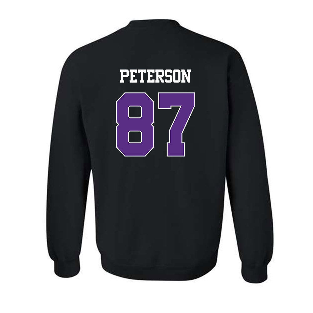 TCU - NCAA Football : Mason Peterson - Classic Shersey Crewneck Sweatshirt-1