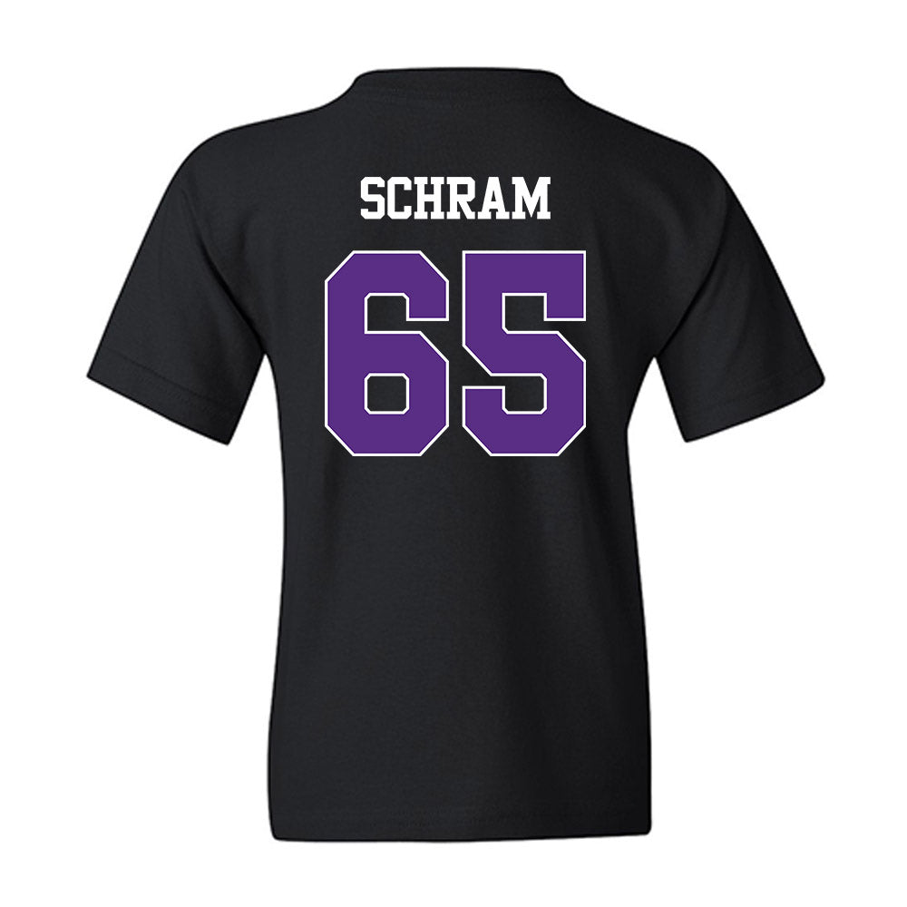 TCU - NCAA Football : Logan Schram - Classic Shersey Youth T-Shirt-1