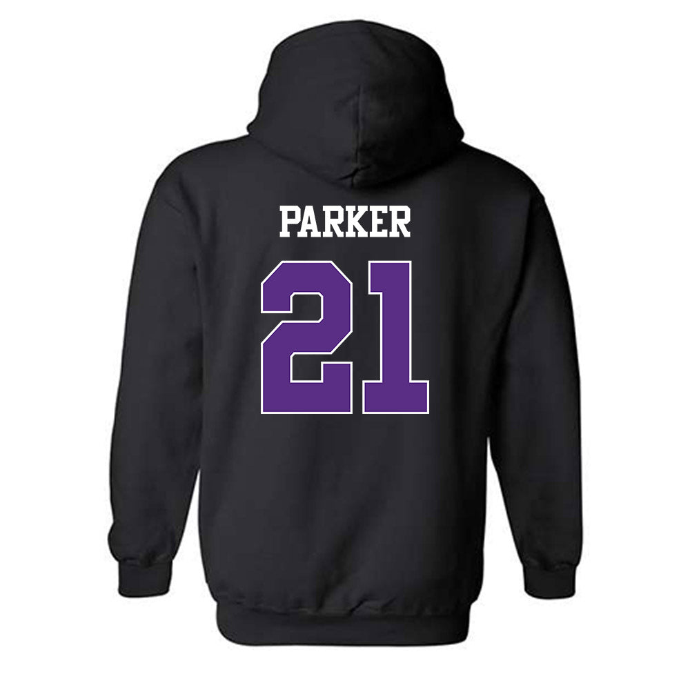 TCU - NCAA Women's Basketball : Taliyah Parker - Classic Shersey Hooded Sweatshirt-1
