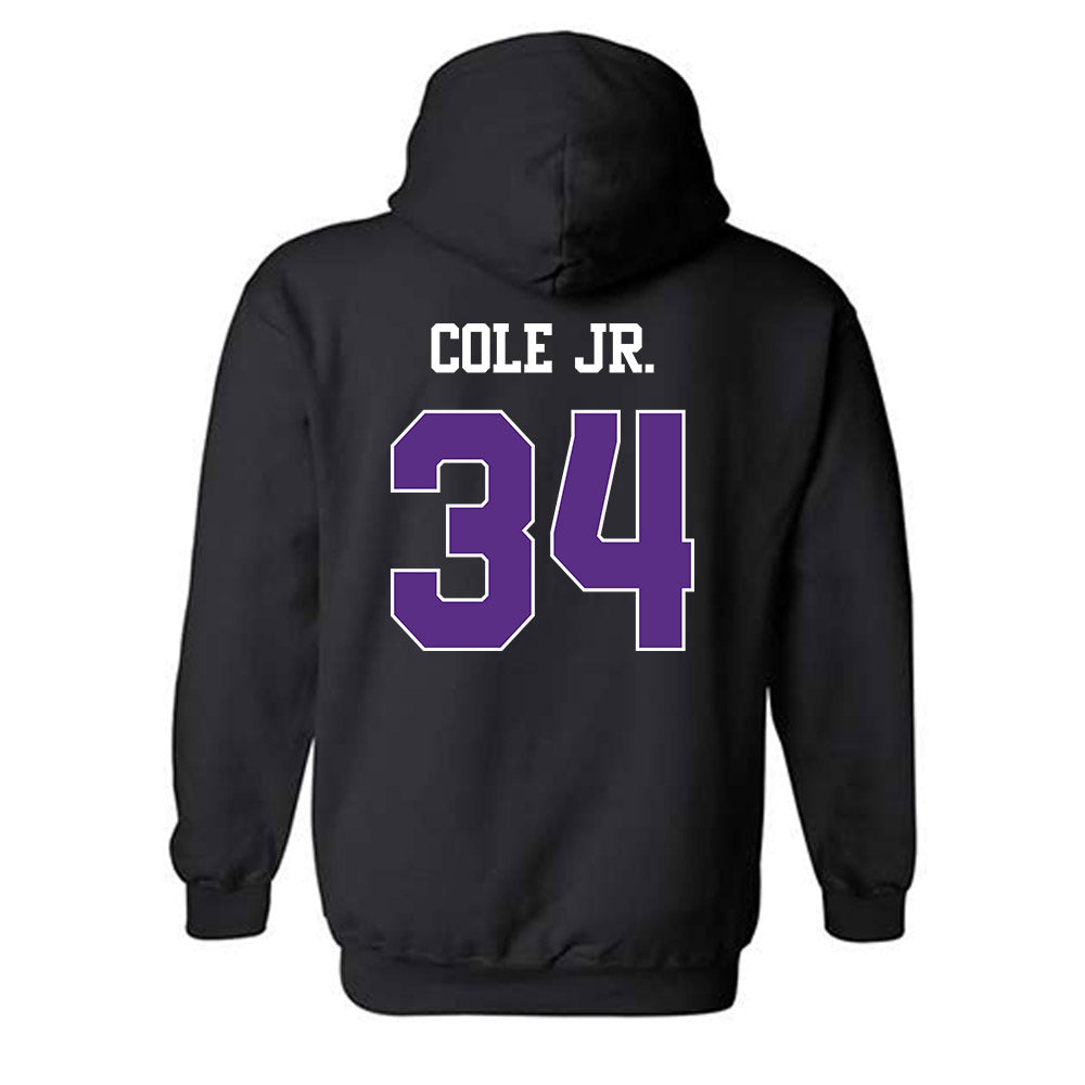 TCU - NCAA Football : Perry Cole Jr. - Classic Shersey Hooded Sweatshirt-1