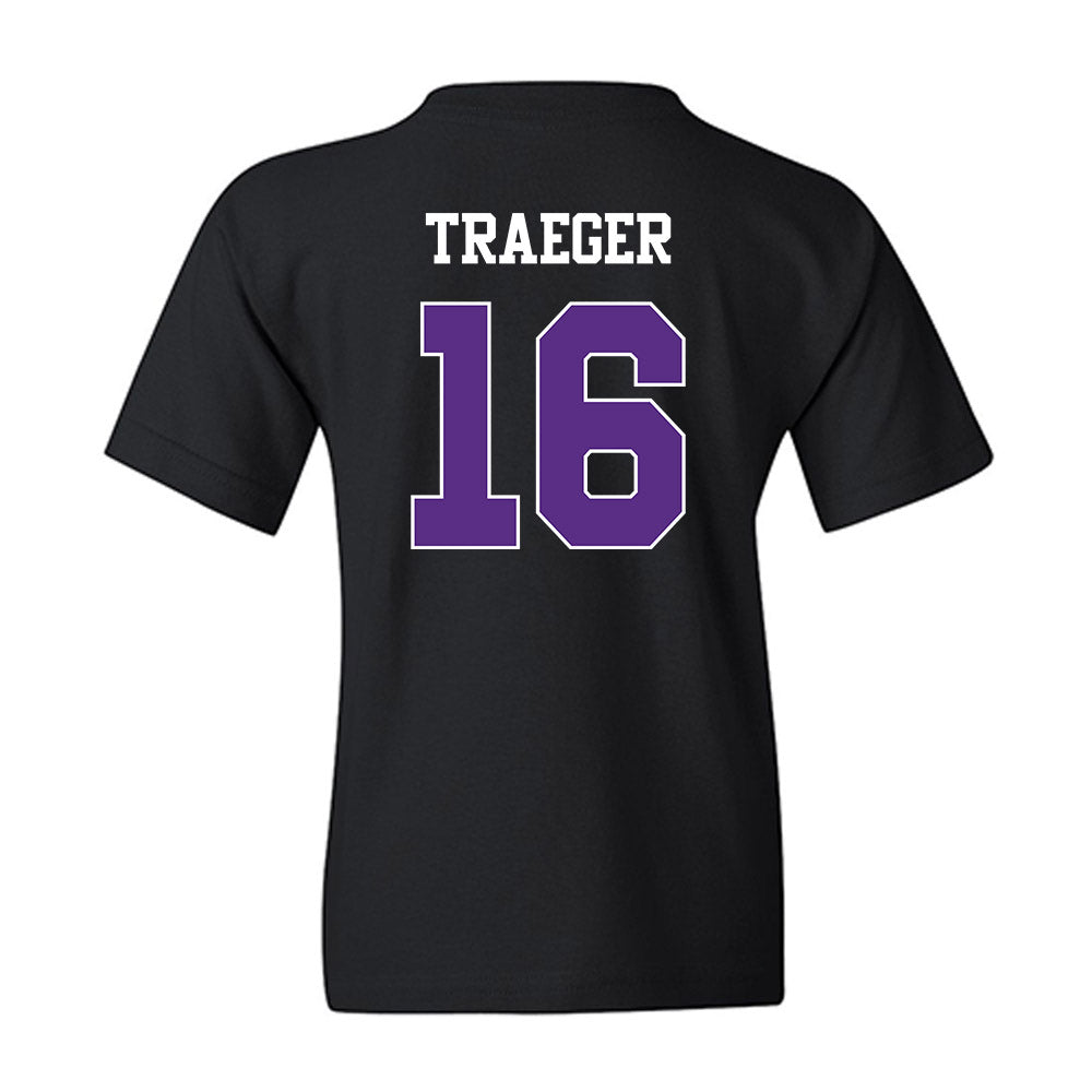 TCU - NCAA Baseball : Nolan Traeger - Classic Shersey Youth T-Shirt-1