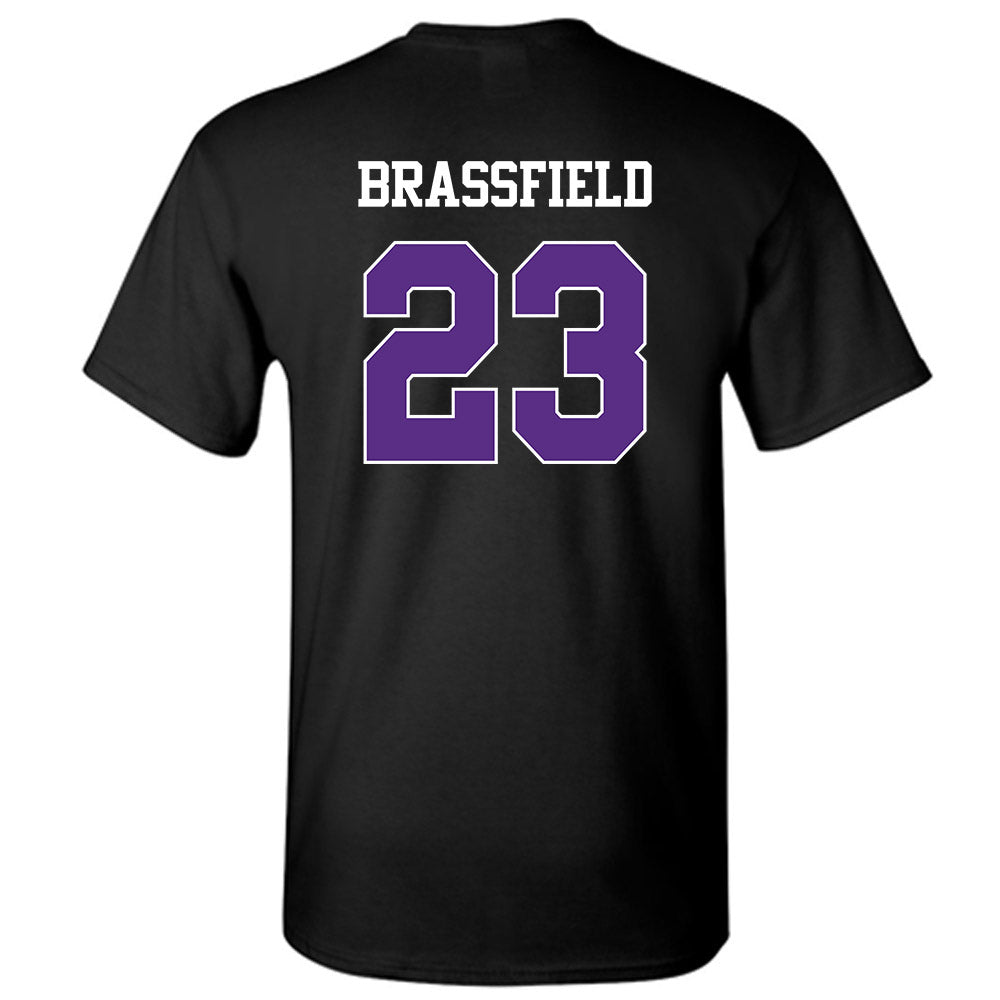 TCU - NCAA Baseball : Mason Brassfield - Classic Shersey T-Shirt-1