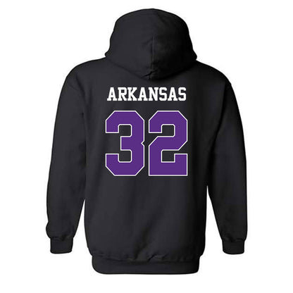 TCU - NCAA Football : Dillon Arkansas - Classic Shersey Hooded Sweatshirt-1