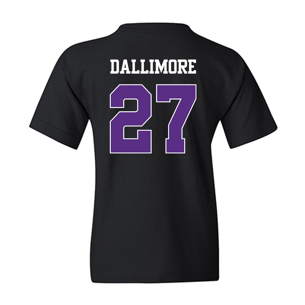 TCU - NCAA Baseball : Brady Dallimore - Classic Shersey Youth T-Shirt-1