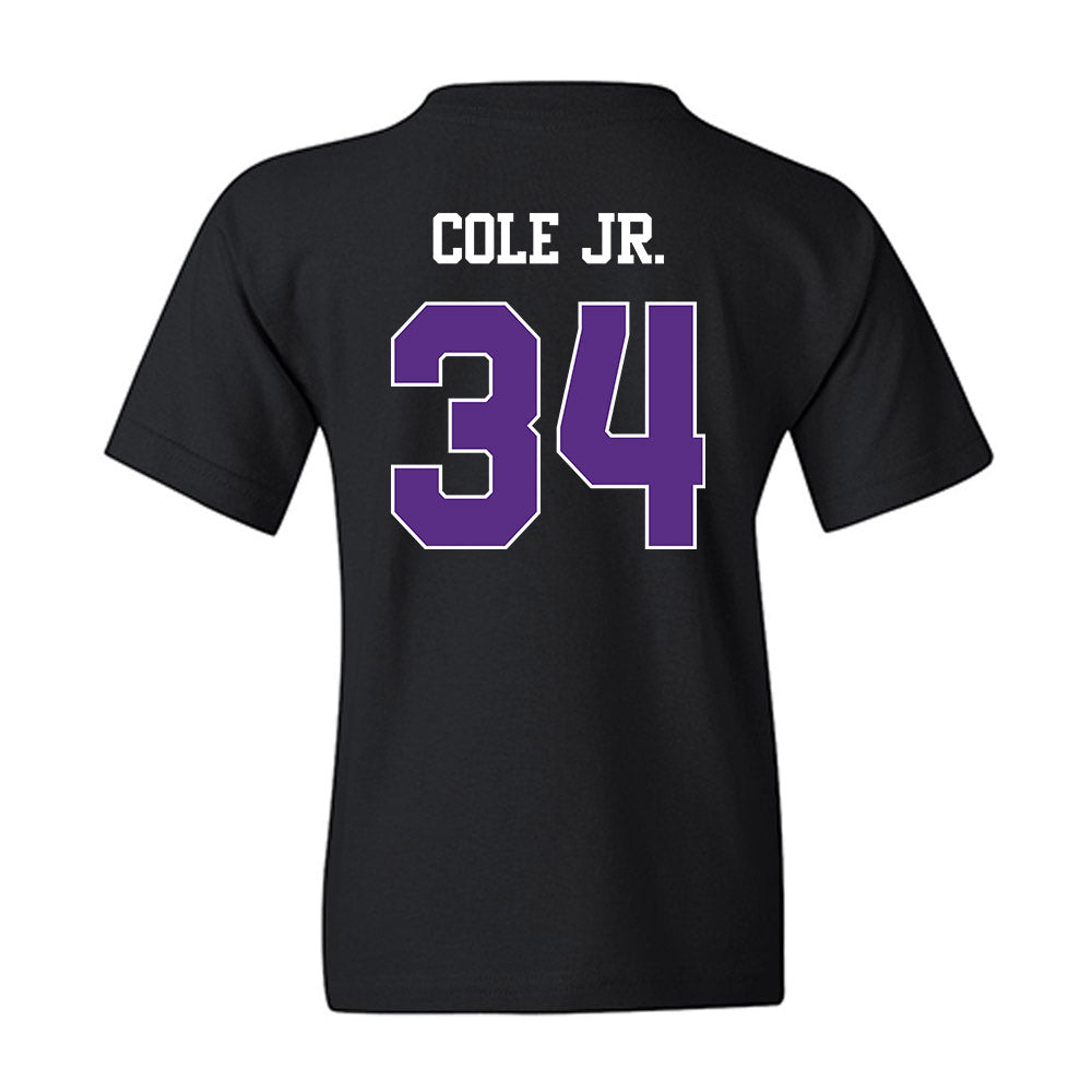 TCU - NCAA Football : Perry Cole Jr. - Classic Shersey Youth T-Shirt-1