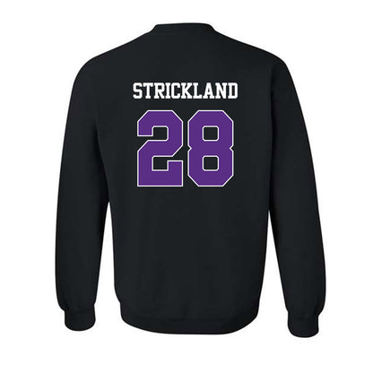 TCU - NCAA Football : Micah Strickland - Classic Shersey Crewneck Sweatshirt-1