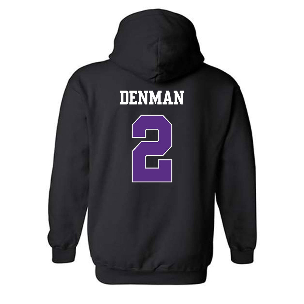 TCU - NCAA Football : Jon Denman - Classic Shersey Hooded Sweatshirt-1