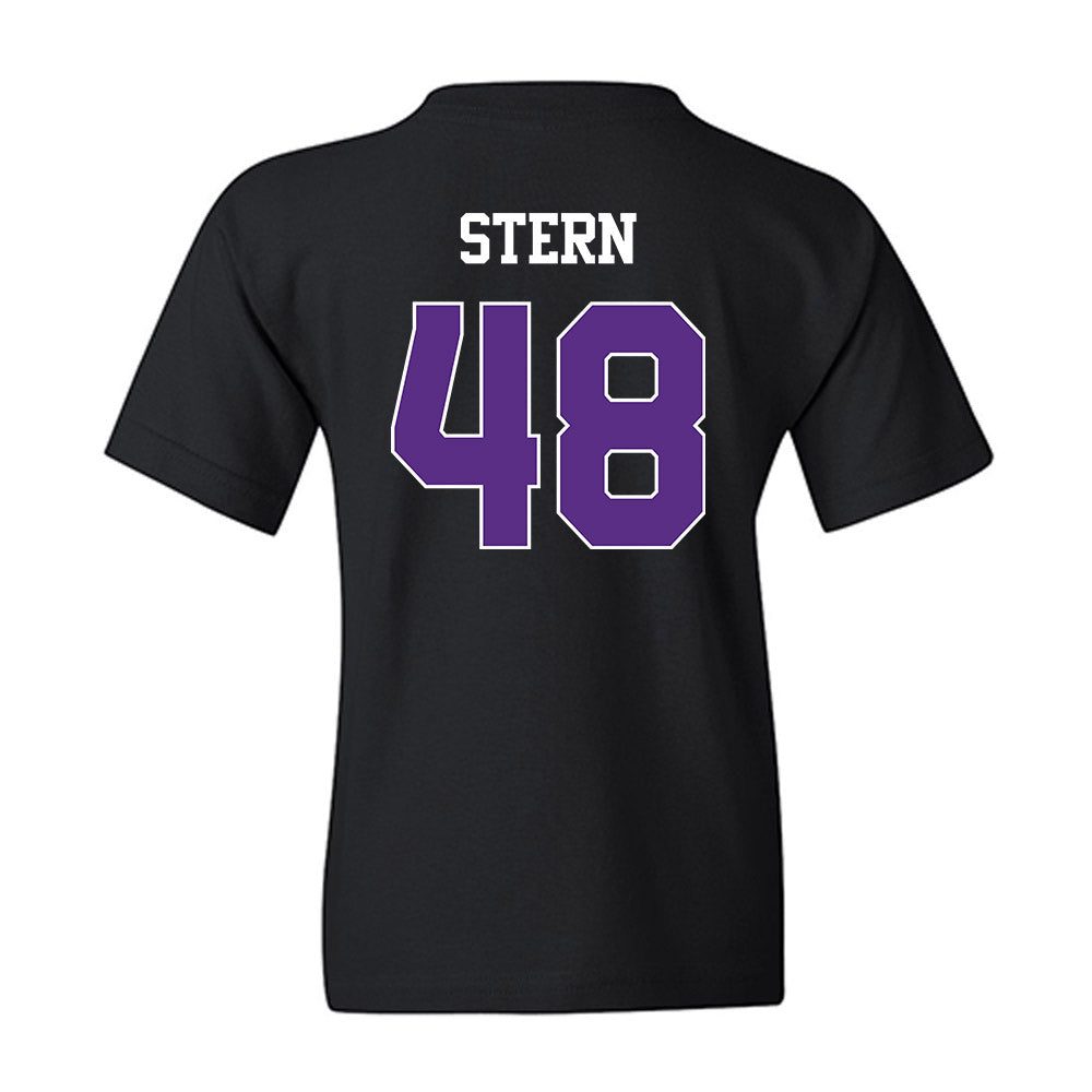TCU - NCAA Baseball : Nate Stern - Classic Shersey Youth T-Shirt-1