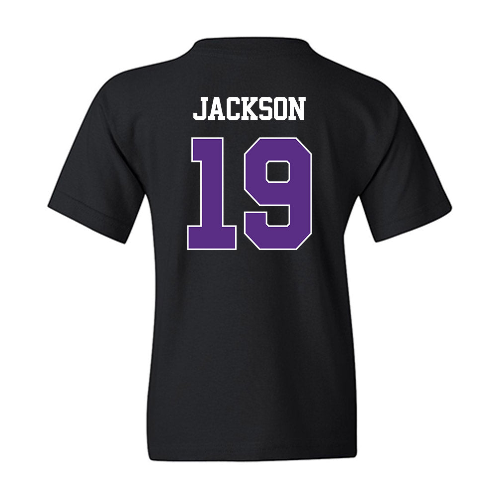 TCU - NCAA Football : Kylin Jackson - Classic Shersey Youth T-Shirt-1