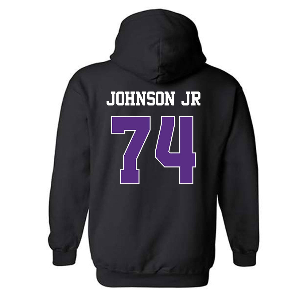 TCU - NCAA Football : Vincent Johnson Jr - Classic Shersey Hooded Sweatshirt-1