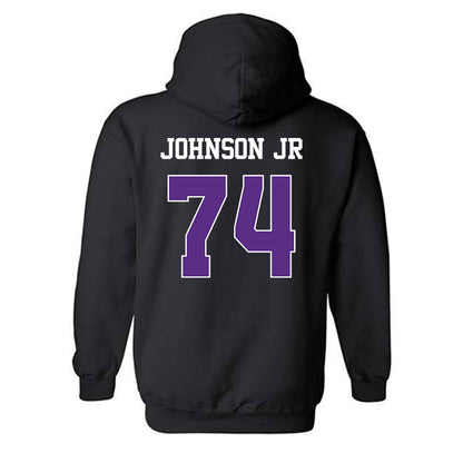 TCU - NCAA Football : Vincent Johnson Jr - Classic Shersey Hooded Sweatshirt-1