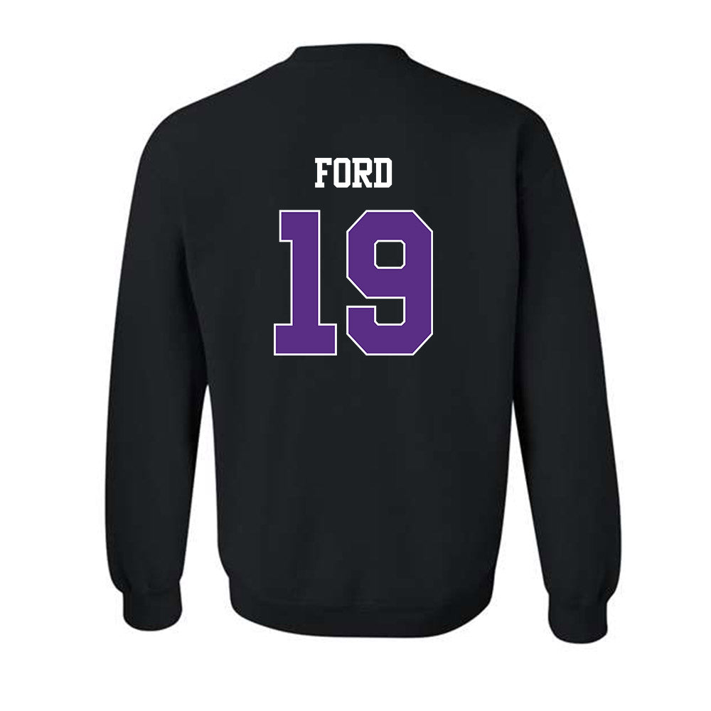 TCU - NCAA Football : Jesse Ford - Classic Shersey Crewneck Sweatshirt-1