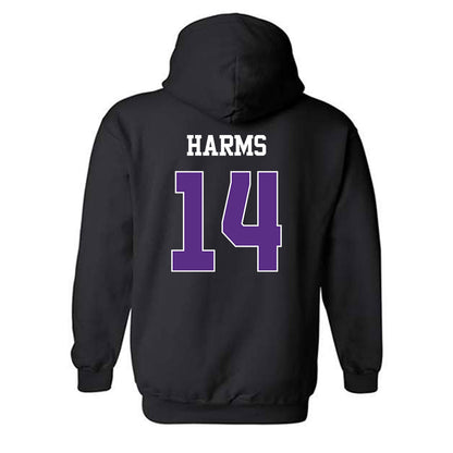 TCU - NCAA Women's Soccer : Hannah Harms - Classic Shersey Hooded Sweatshirt-1