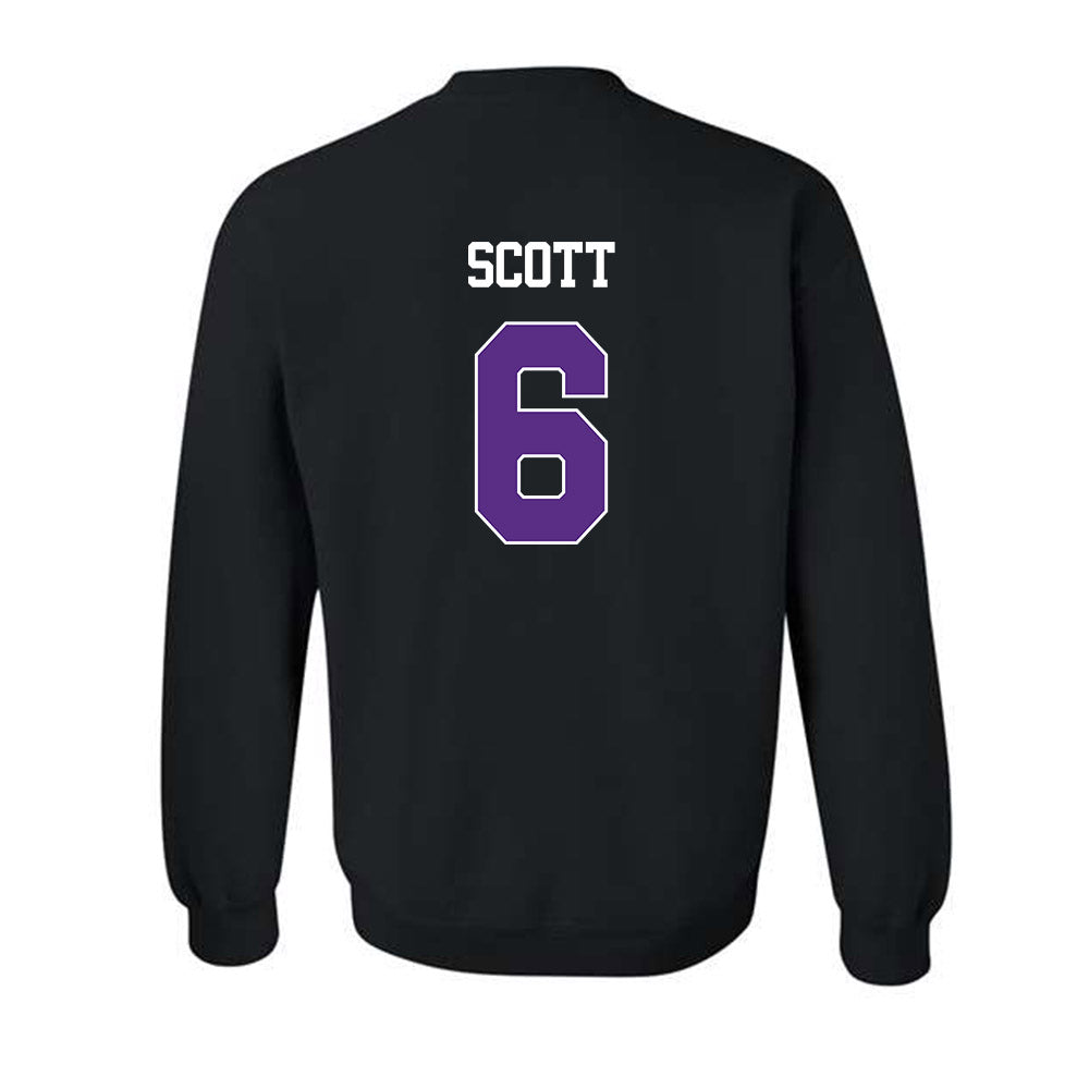 TCU - NCAA Football : Jeremy Scott - Classic Shersey Crewneck Sweatshirt-1