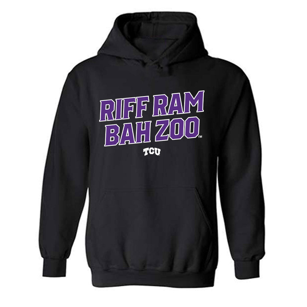 TCU - NCAA Football : Jon Denman - Classic Shersey Hooded Sweatshirt-0