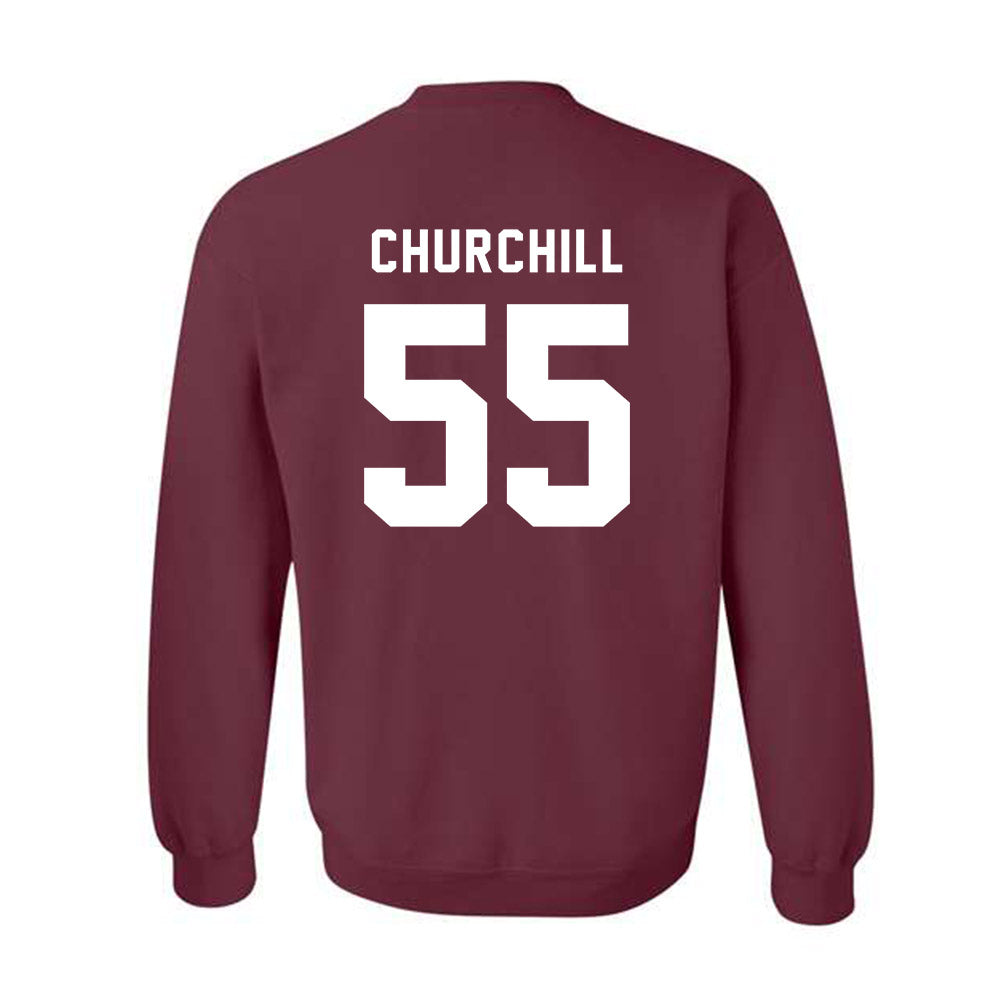 Texas A&M - NCAA Women's Soccer : Ireland Churchill - Sports Shersey Crewneck Sweatshirt-1