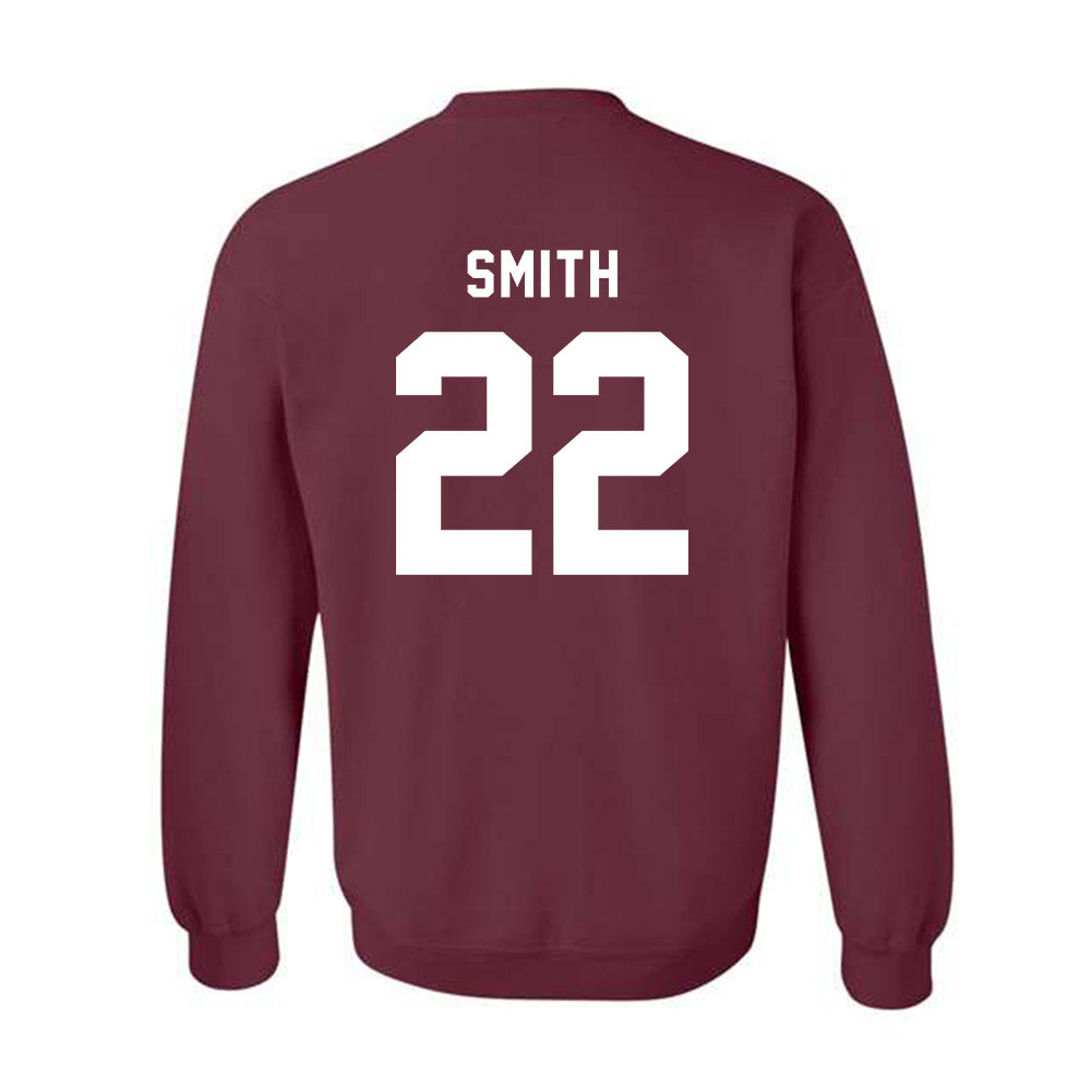 Texas A&M - NCAA Women's Soccer : Kieana Smith - Sports Shersey Crewneck Sweatshirt-1