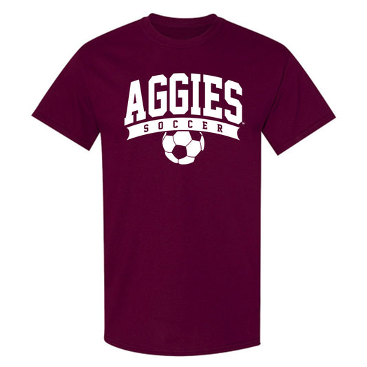 Texas A&M - NCAA Women's Soccer : Brynja Knudsen - Sports Shersey T-Shirt-0