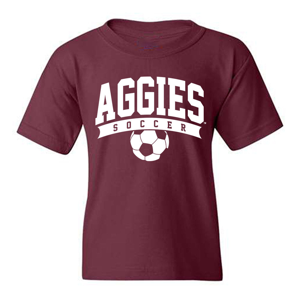 Texas A&M - NCAA Women's Soccer : Emma Hoang - Sports Shersey Youth T-Shirt-0