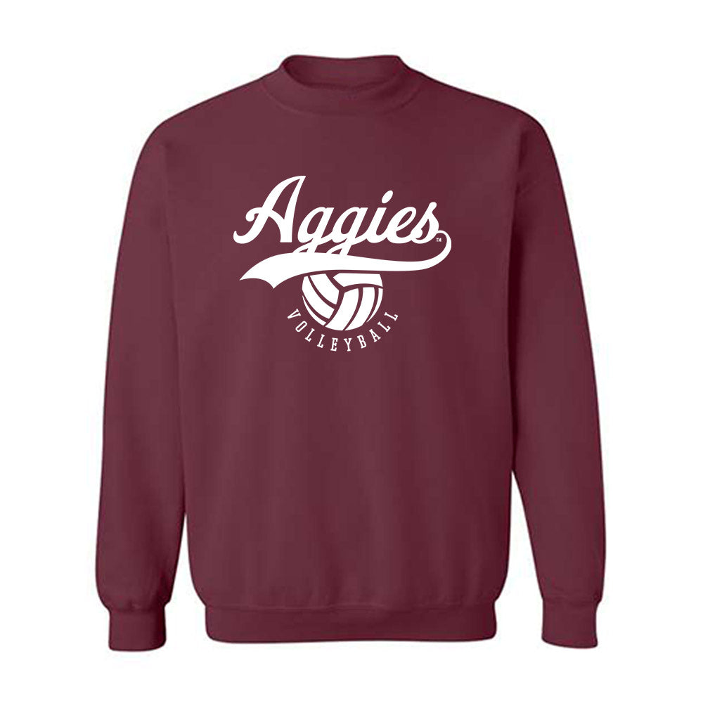 Texas A&M - NCAA Women's Volleyball : Gabi Rodriguez - Sports Shersey Crewneck Sweatshirt-0