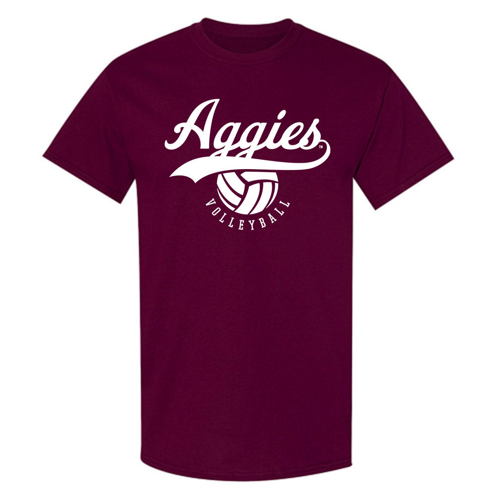 Texas A&M - NCAA Women's Volleyball : Taryn Morris - Sports Shersey T-Shirt-0