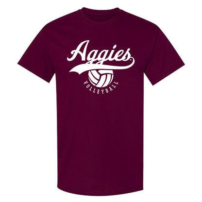 Texas A&M - NCAA Women's Volleyball : Taryn Morris - Sports Shersey T-Shirt-0