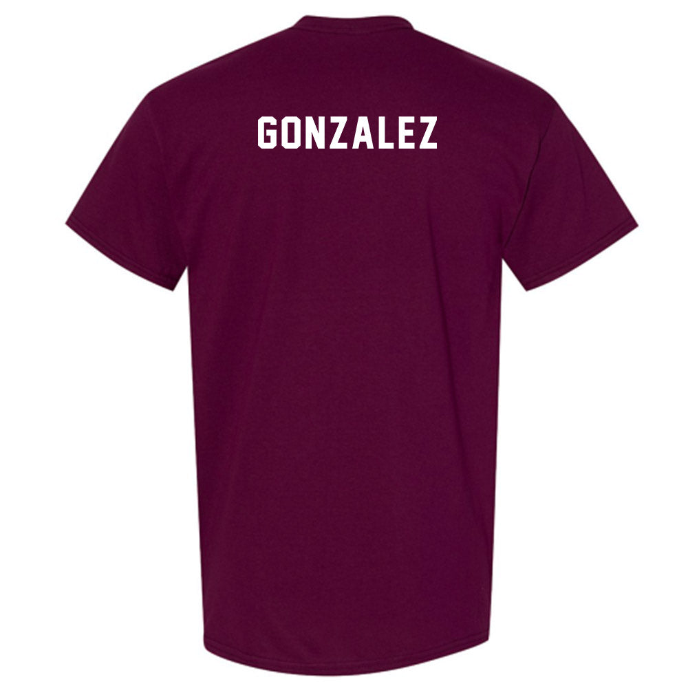 Texas A&M - NCAA Equestrian : Isabelle Gonzalez - Sports Shersey T-Shirt-1