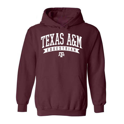 Texas A&M - NCAA Equestrian : Brooke Hudson - Sports Shersey Hooded Sweatshirt-0