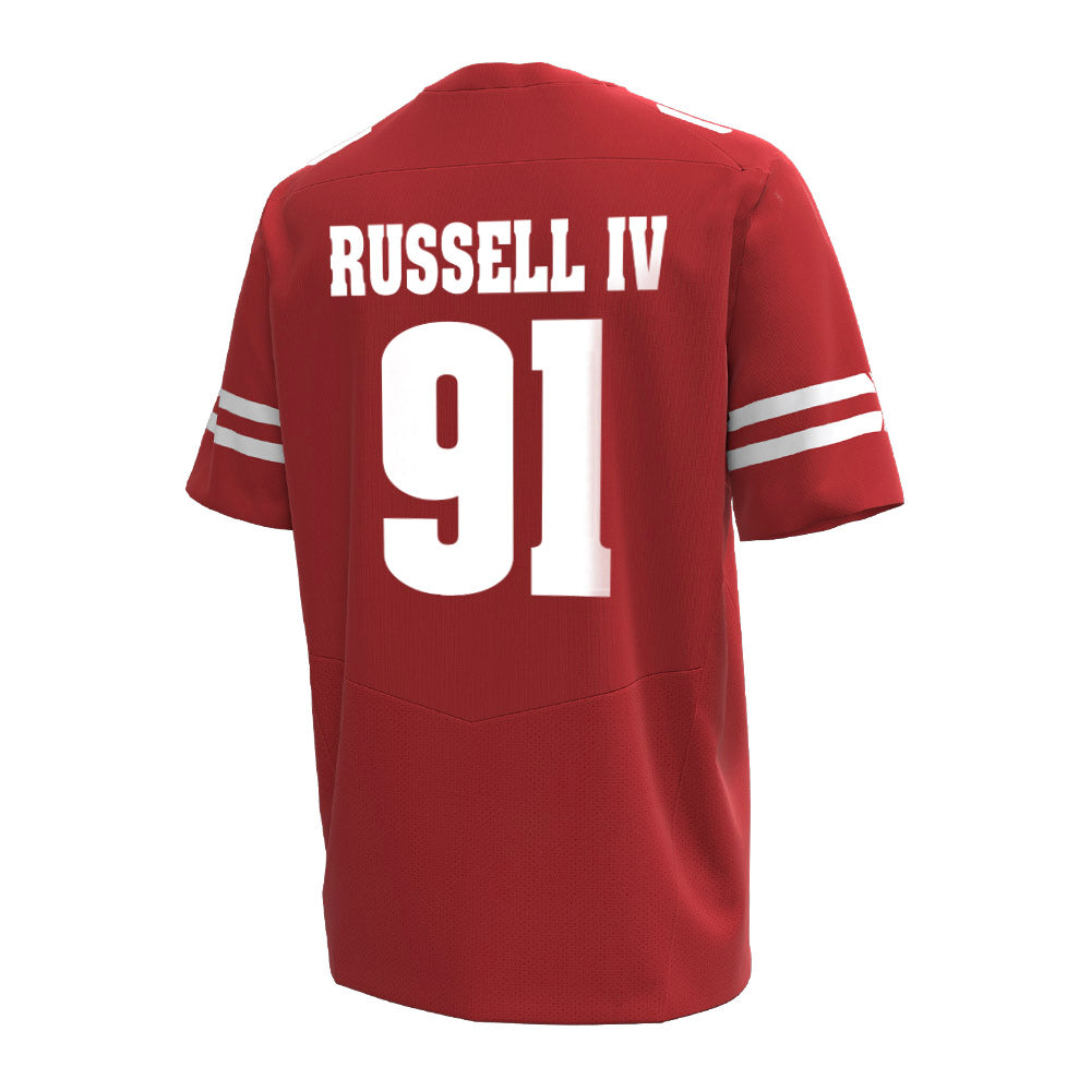 Wisconsin - NCAA Football : Hammond Russell IV - Under Armour® Football Jersey-1