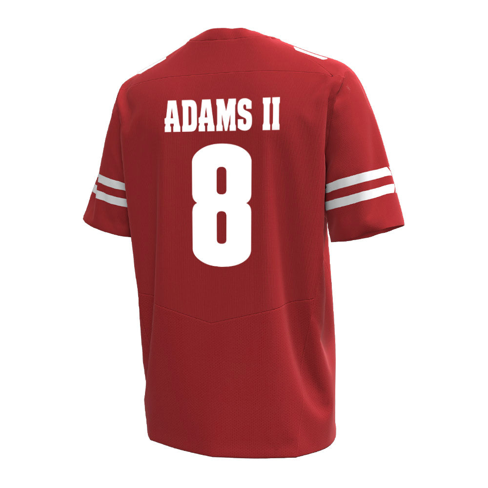 Wisconsin - NCAA Football : Michael Adams II - Under Armour® Football Jersey-1
