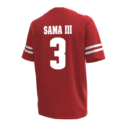 Wisconsin - NCAA Football : Abu Sama III - Under Armour® Football Jersey-1