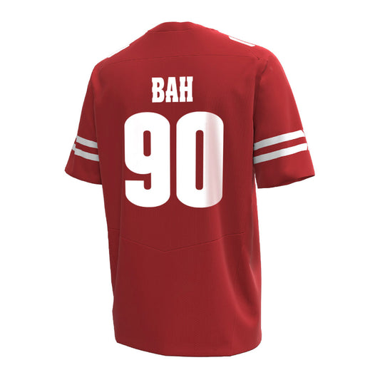Wisconsin - NCAA Football : Djidjou Bah - Under Armour® Football Jersey-0