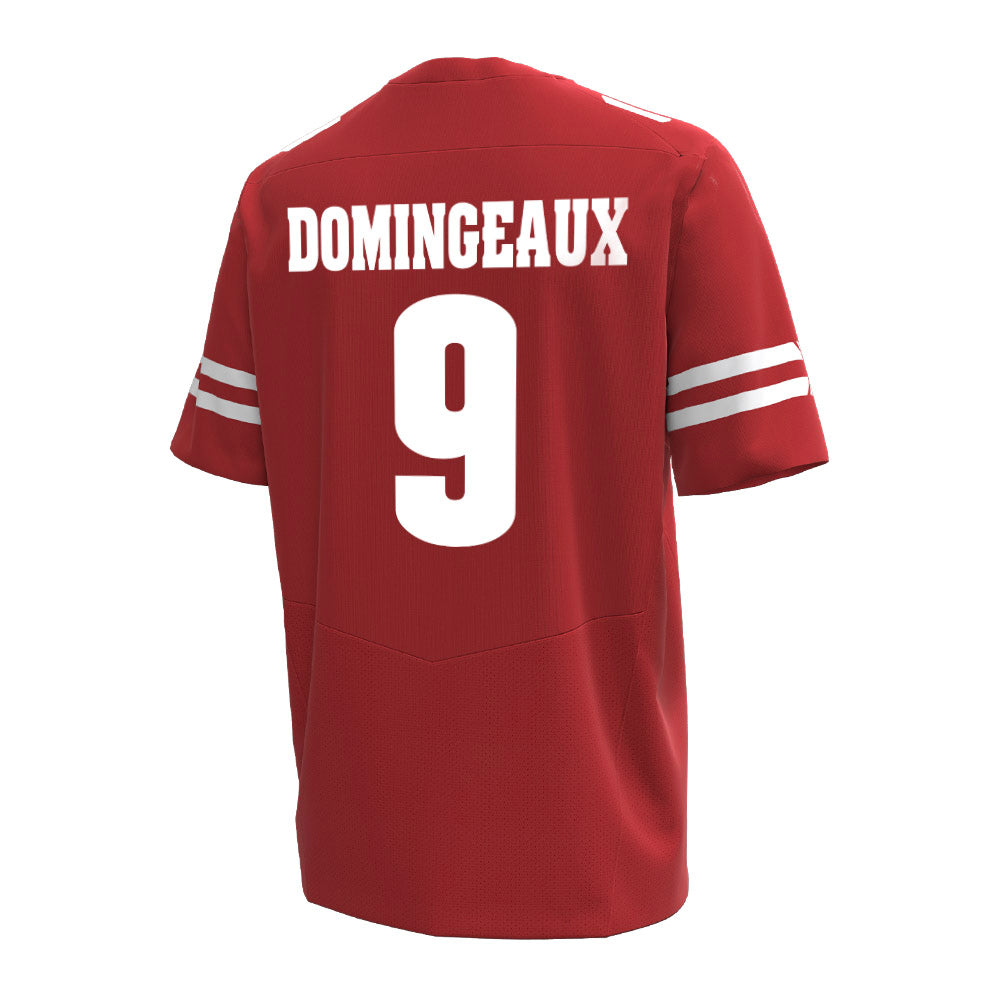 Wisconsin - NCAA Football : Jaylon Domingeaux - Under Armour® Football Jersey-1