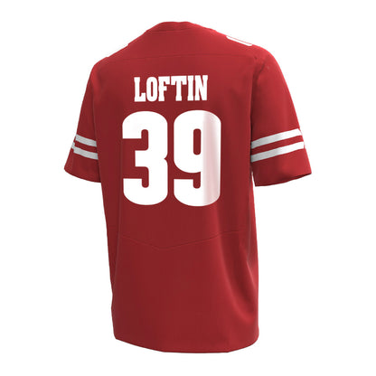 Wisconsin - NCAA Football : Jayden Loftin - Under Armour® Football Jersey-1