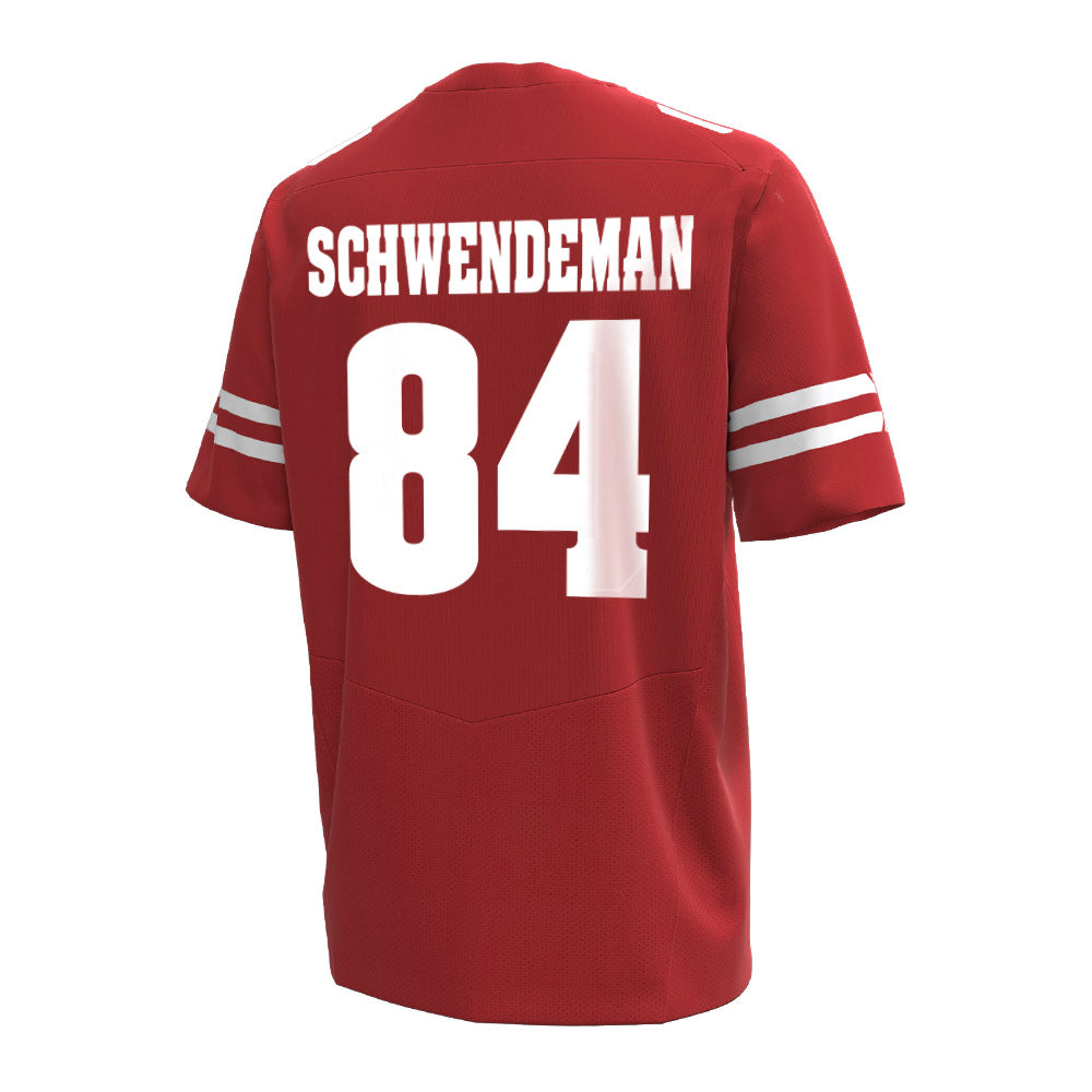 Wisconsin - NCAA Football : Ryan Schwendeman - Under Armour® Football Jersey-0